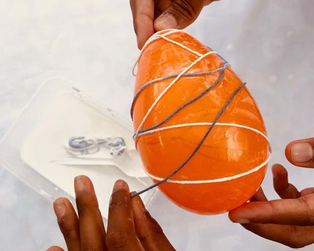 DIY Easter String Egg Selleys